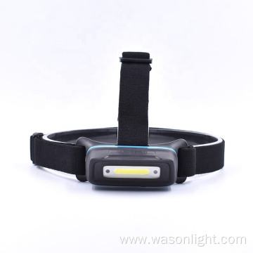 Wason Professional Advanced COB Flood Work Site Headlamp Mining Working Engineering Head Lamp Light Rechargeable